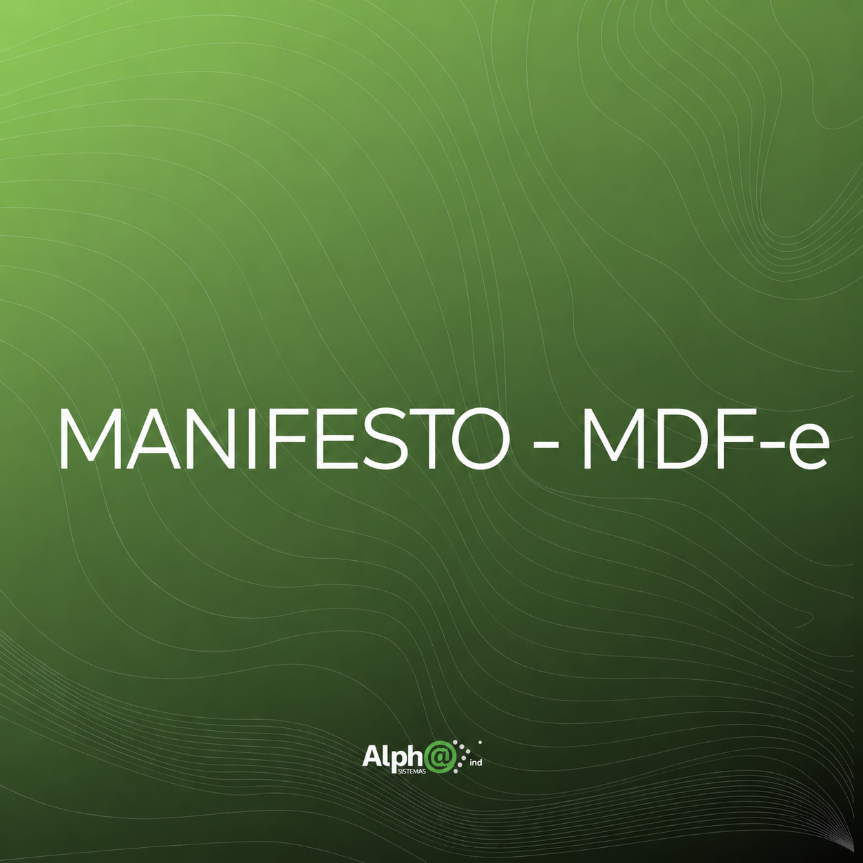 Curso MANIFESTO MDF-e